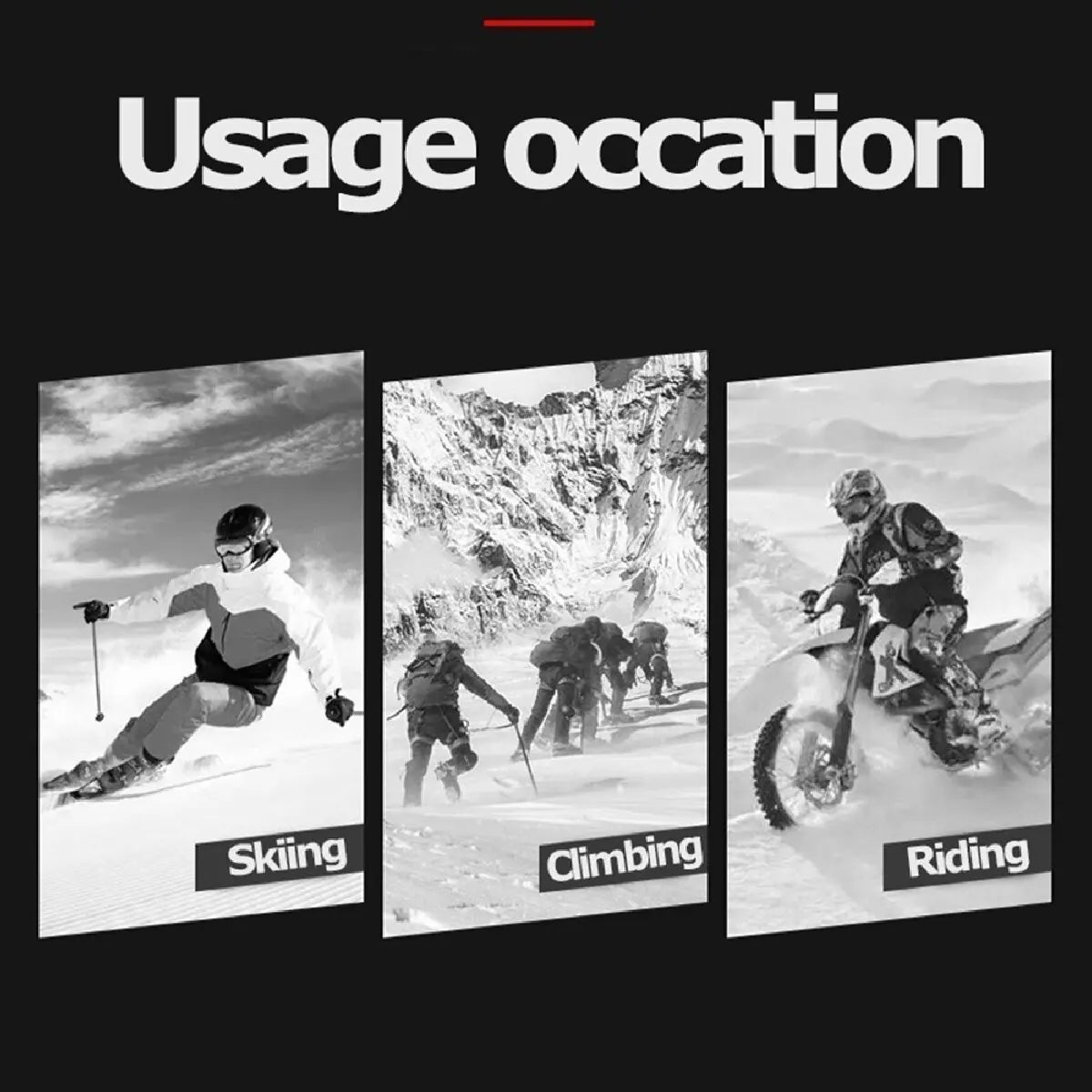 Winter Cycling Gloves With Wrist Support Touch Screen Bicycle Gloves Outdoor Sports Anti-slip Windproof Bike Full Finger Gloves