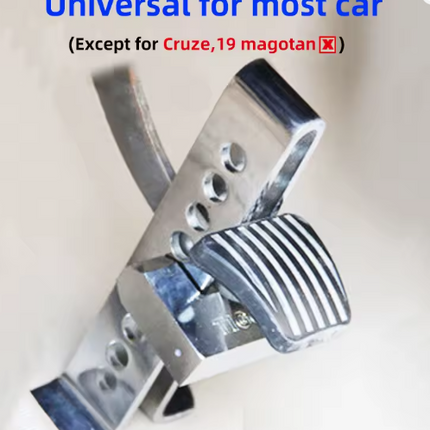 Car Clutch Lock – Universal Steering Wheel & Brake Pedal Anti-Theft Device | Stainless Steel Security Tool for Car Pedals