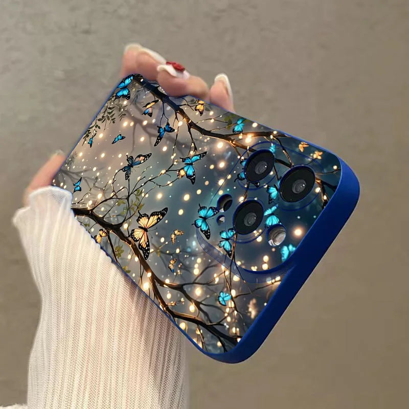 Case for iPhone 16 The Dark Butterfly Pattern Phone Case for iPhone 17 Air 15 14 13 12 11 Pro Max X XR XS 7 8 Plus SE2 16E Cover