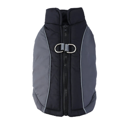 Winter Pet Dog Clothes For Small Medium Dogs Cats Windproof Cat Reflective Soft Cozy Jacket Coat with Elastic Chihuahua Clothing