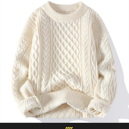 Brand Christmas Sweaters Men Crewneck Sweater Men Pullover Jumpers Fashion Clothing Autumn Winter Tops Male Knitted Sweatshirts