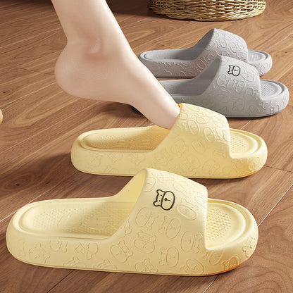 Casual Men Slippers Indoor Bathroom Odor Prevention Summer Beach Cool Slip Resistant High-quality Women Flat Heel Silders Shoes