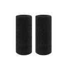 2pcs black 15 cm