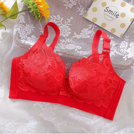 Midnite StarThickened Extra Thick 6cm Small Chest Flat Chest Gathered Bra No Steel Ring Extra Thick 8cm Bra Closed Breast Sexy