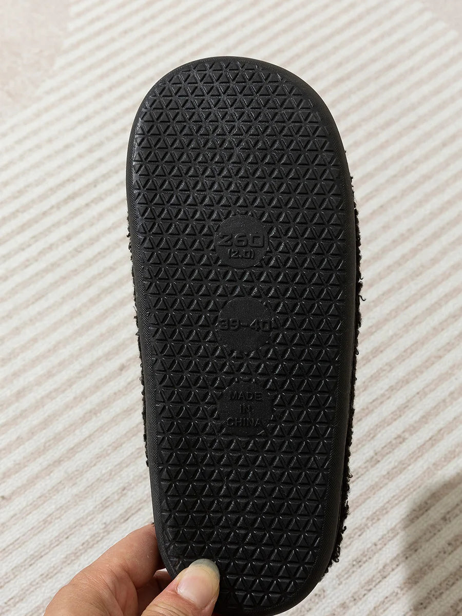 Cute Funny Halloween Women's Slippers Cartoon Pumpkin Indoor Warm Soft Sole Comfy Slipper Breathable Leisure Home Plush Shoes