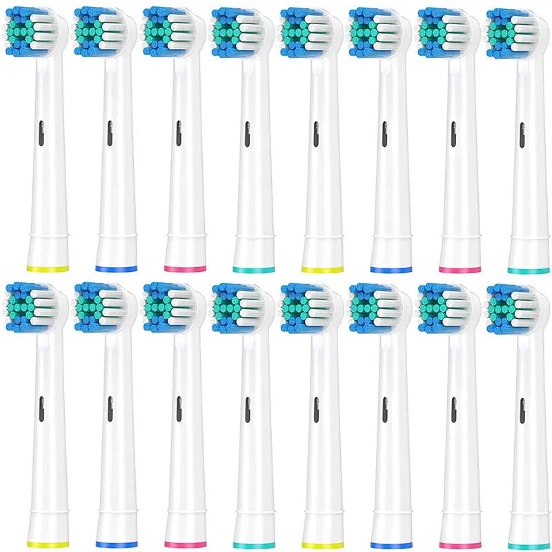 Toothbrush Head Compatible with Oral b Braun Electric Toothbrush, Precision Replacement Brush Heads for Pro Smart Genius, Effici