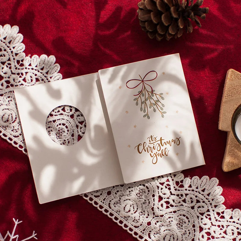 Merry Christmas Greeting Cards with Envelopes Christmas Party Invitation Cards New Year Postcard Gift Card Xmas Party Decoration