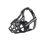 Anti-Biting Dog Mouth Cover With Reflective Strip Adjustable Dog Muzzle Can Drink Water Breathable