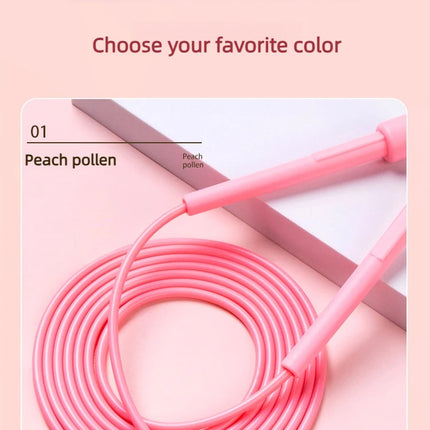 2.8M PVC Peed Skills Skipping Rope Adult Jump Weight Loss Children Sports Portable Fitness Gym Equipment Professional Men Women