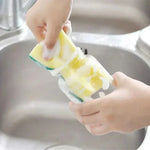 Highly Absorbent Cleaning Sponges Dish washing Magic Clean Pot Rust Stain Sponge Brush Kitchen Grease Cleaner Household Tools