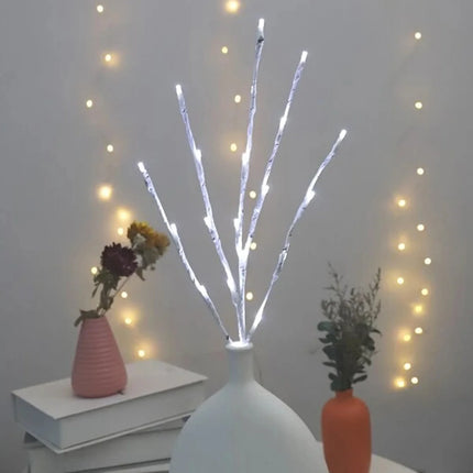 1 PC White Birch Branch Light LED Festive Lights Battery Operated For Christmas Party Wedding Decoration Twig Outdoor Lights