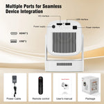 Magcubic HY310 4K Auto Focus Android 11 Mini Projector 330ANSI 5W Speaker Air Mouse Voice Control Portable Outdoor Home Cinema