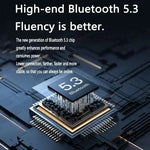 T2 tws Wireless Bluetooth Headset Transparent ENC Headphones LED Power Digital Display Stereo Sound Earphones for all smartphone