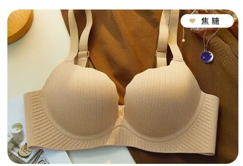 2024 New Push Up Bra for Small Chest  Ultra Thick 6CM Padded No Steel Ring Comfortable & Sexy Lift Lingerie for Flat Chest Women