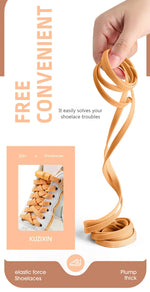 Magnetic Locking Shoelaces without ties Sneakers elastic laces  Children Adults Quick On/Off Shoelaces Shoe accessories 1 Pair