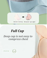 Women Sexy Bra Full Cup Brassiere Female U Back Underwear Lace Splicing Pespective Bralette V Neck Intimates Lingerie Large Size