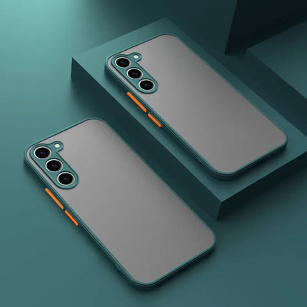 Luxury Matte Case For Samsung Galaxy A55 A35 A25 A15 A54 A24 A13 A23 A05 A05S A73 A32 A52 A52S A04 A04S A14 A34 M55