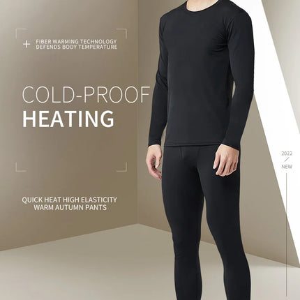Warm Pants For Men With Plush And Thickened Autumn And Winter High Elasticity, Tight Fitting Sports Bottoms And Slim Fitting Pan