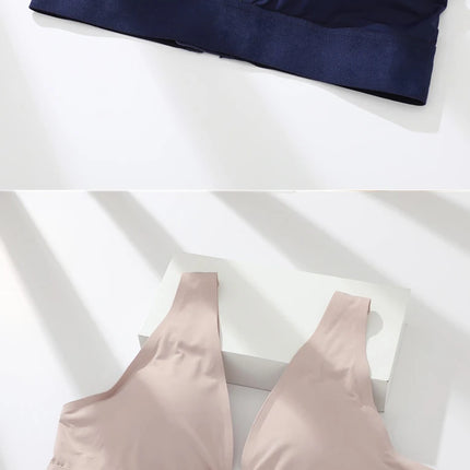 Seamless Bras for Woman Push Up Underwear Padded Bralette One Piece Brassiere Wireless Comfort Intimate