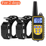 800m Digital Dog Training Collar Waterproof Rechargeable Remote Control Pet with LCD Display for All Size Shock Vibration Sound