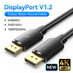 Vention DisplayPort 1.4 Cable 8K 60Hz 4K HDR 165Hz Display Port Audio Cable for Video PC Laptop TV Display Port 1.4 DP Cable 1.2
