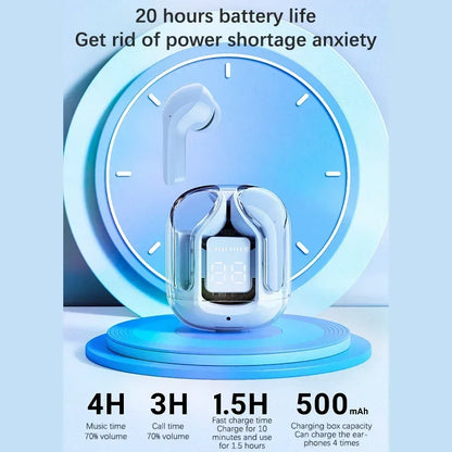 T2 TWS Wireless Earphone Bluetooth 5.3 Headphones Sport Gaming Headsets Noise Reduction Earbuds Bass Touch Control