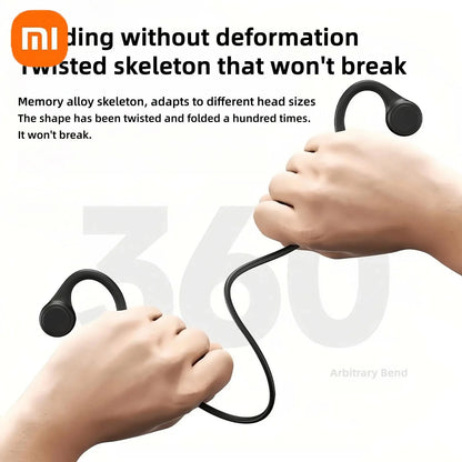 Xiaomi S3 Bone Conduction Earphone Waterproof Bluetooth Wireless Headset Neckband Headphone Extra Long Battery Life Headphone