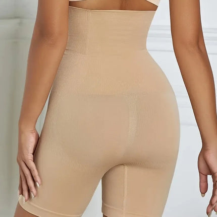 High Waist Shaping Boyshort Panties, Tummy Control Butt Lifting Slim Shorts, Women's Underwear & Shapewear