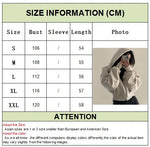 Fashion Zipper Hood Sweatshirt Women Autumn Long Sleeve Crop Tops Casual Y2K Hoodies Streetwear Harajuku Female Jackets Coats