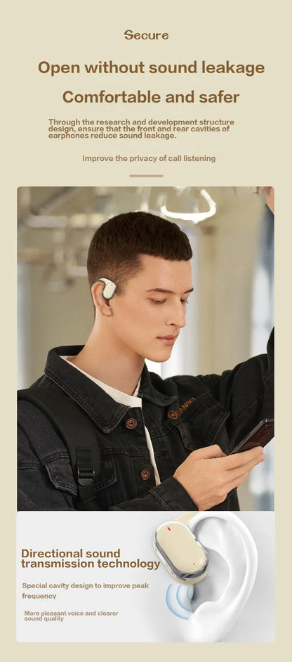 Original X97 Pro OWS Bluetooth Earphones Sport Wireless Headphones with Mic Waterproof HiFi Stereo Wireless Earbuds