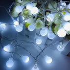 White / 1.5M 10Leds / Battery Case