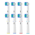 Toothbrush Head Compatible with Oral b Braun Electric Toothbrush, Precision Replacement Brush Heads for Pro Smart Genius, Effici