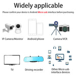 Long Micro USB Charger Cord 1M 2M 3M 5M 6M 7M 8M 10M Date Charging Cable For Phones/Cctv/Ip Camera/Monitor