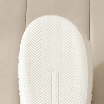 New Christmas Elk Cotton Slippers For Men Women Halloween Mask Home Slip Resistant Couples Indoor Plush Cotton Shoes In Winter