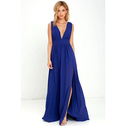Sexy backless maxi summer dress women mesh long bodycon red Christmas party dress bridesmaid evening dresses