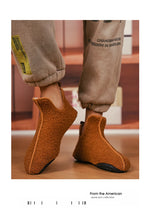 Winter Slippers Men Couples Slippers Non-slip Warm Women and Men Slipper Indoor Soft Shoes Comfortable Flat Home Cotton Shoe