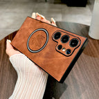 Dark Brown / For Samsung S21 FE