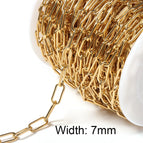Gold Color 7mm