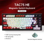 AKKO TAC75 HE Magnetic Switch Keyboard 75% Gaming Keyboards Rapid Trigger 0.005mm 8K RGB Wired Esports Custom Keyboard for Gamer