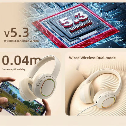 Original Xiaomi Wireless Headphones Bluetooth Earphone For Samsung IPhone Stereo Headset Game Support TF Card Earbuds With Mic