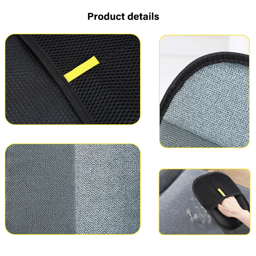 Pet Grooming Gloves Static Dedusting Brush Pet Hair Remover Brush Removing Dog Cat Hair From Sofa Carpet Clothes Tool Supplies