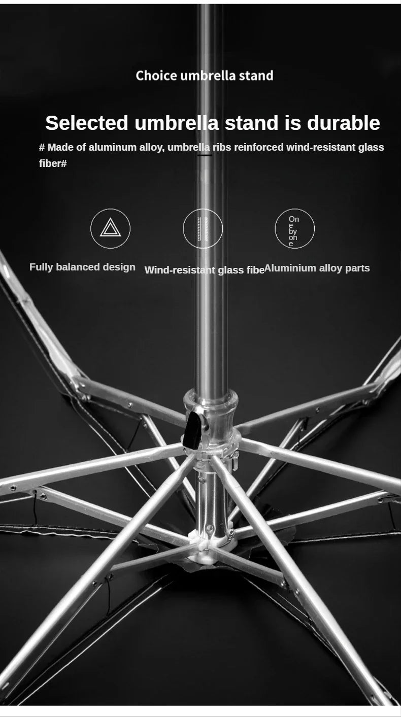 Mini Sun Umbrella Pocket Rain Umbrella Vinyl Folding UV Ultraviolet Protection Sun Shade Pocket Parasol Capsule