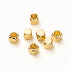18K Gold / 3mm x 50Pcs