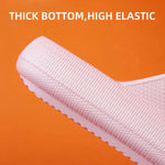 Fashion Buckle Thick Platform Slippers Women Home Soft Sole eva Cloud Slides Sandals Woman 2023 Summer Non Slip Beach Flip Flops