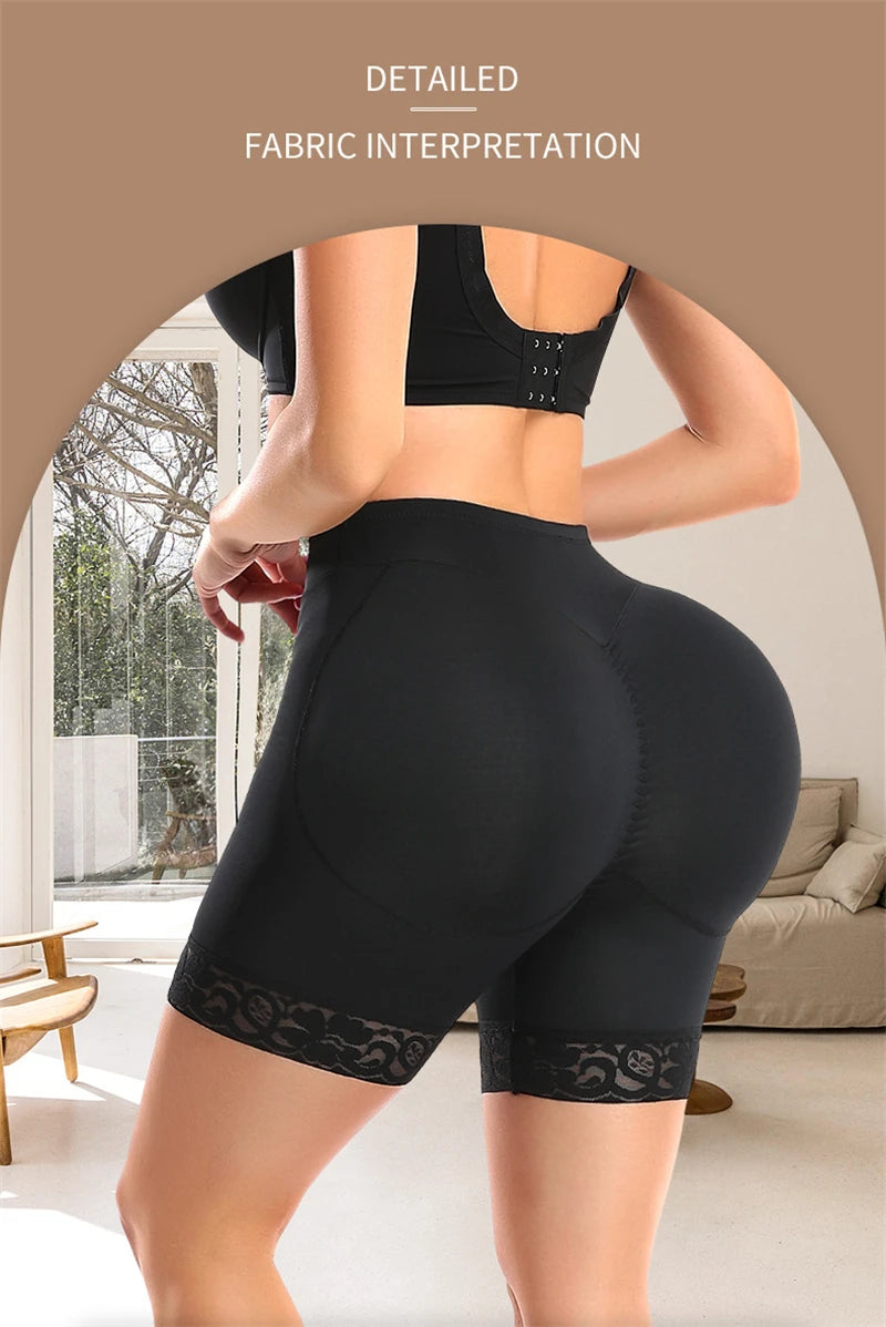 Butt Lifter Shapewear Shorts Women Fake Booty Hip Enhancer Body Shaper Waist Trainer Belly Control Panties Body Shapewear Fajas