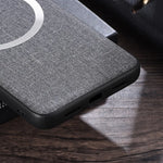 for Magsafe Fabric Cloth Case for Google Pixel 9 8 7 6 Pro XL 7A 8A 6A Magnetic Wireless Charging Slim Cover for Pixel 9Pro 8Pro