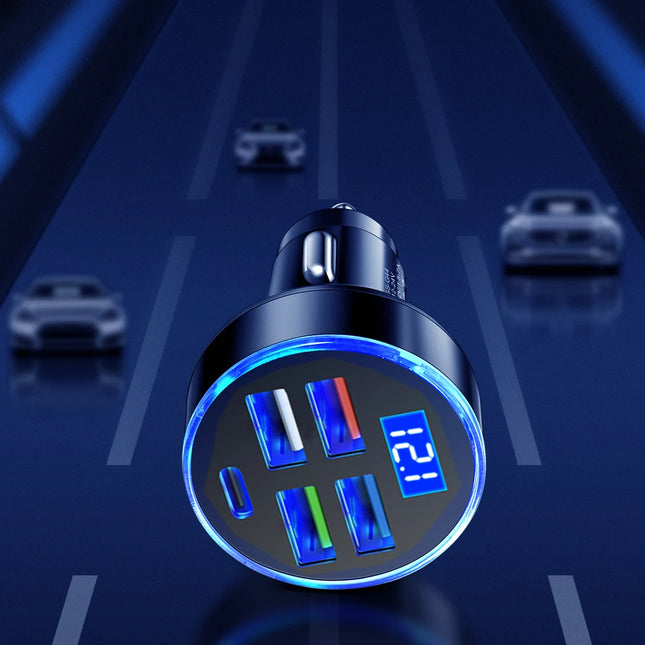 QC3.0 USB Car Charger Fast Charging Type C USB Phone Adapter in Car For iPhone 13 Pro Xiaomi Huawei Samsung Quick Charger