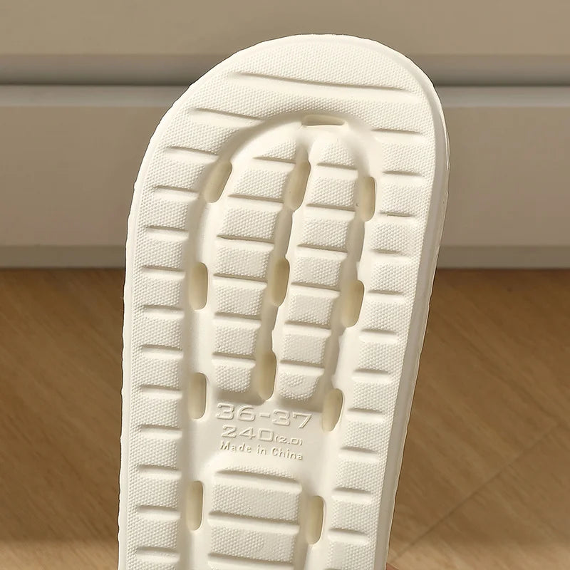 Casual Men Slippers Indoor Bathroom Odor Prevention Summer Beach Cool Slip Resistant High-quality Women Flat Heel Silders Shoes