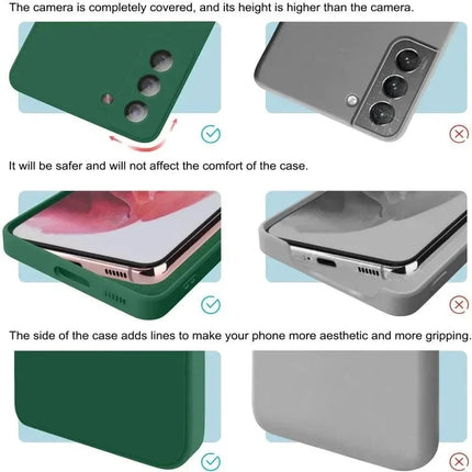 For Samsung A55 A54 5G Case Liquid Silicone Phone Cases For Samsung Galaxy A55 A54 A 55 5G S24 Ultra Plus Back Soft Cover