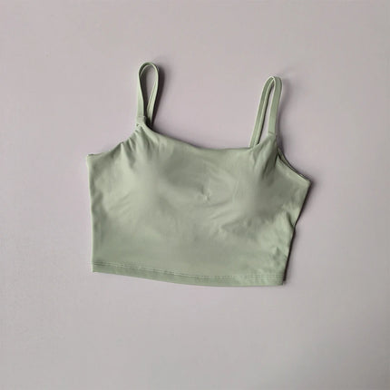 Women Breathable Sports Bra Fitness Top Push Up Sport Bra Fixed With Pad Yoga Bra Underwear Sport Tops For Running Vest Gym Wear